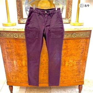 CABI CARPENTER PANTS / DEEP PLUM / SIZE 2
NWOT / $35
